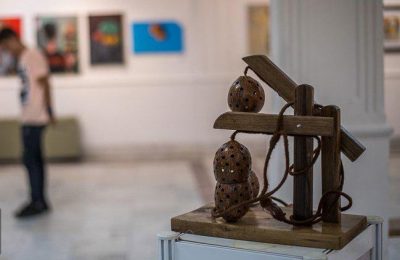 نمایشگاه آثار هنرجویان هنرستان هنرهای میرک در نگارخانه استاد میرعلی تبریزی